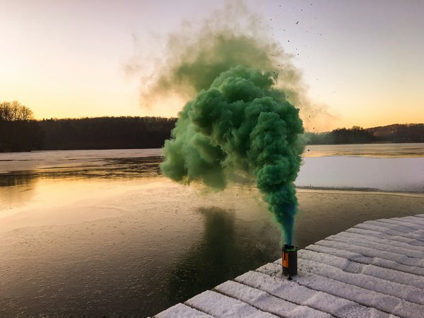 Exploration photographique : Fumigènes dans les paysages